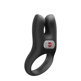Fun Factory - Nos - Vibrating Cock Ring - Black - Rechargeable  Battery