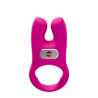 Fun Factory - Nos - Vibrating Cock Ring - Magenta - Rechargeable  Battery