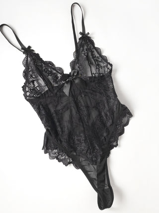 Oh La La Cheri - Valentine Teddy Plus - 1X/2X - Black
