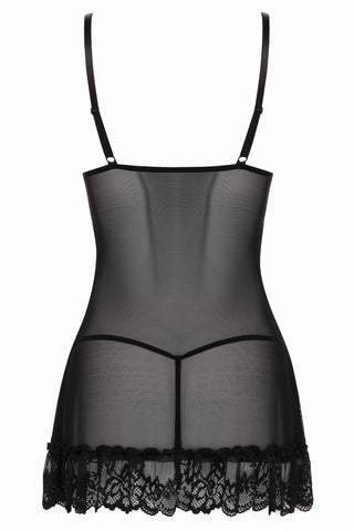 Oh La La Cheri - Valentine Babydoll S Black