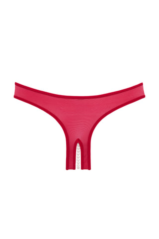 Oh La La Cheri - Paradise Panty - 1X/2X - Red