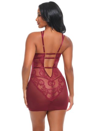 Oh La La Cheri - Marisol Babydoll - S/M - Zinfandel