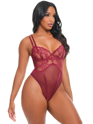 Oh La La Cheri - Marisol Teddy - L/XL - Zinfandel