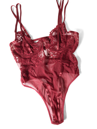 Oh La La Cheri - Marisol Teddy - L/XL - Zinfandel