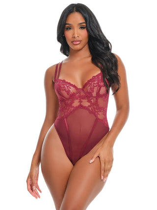 Oh La La Cheri - Marisol Teddy Plus - 1X/2X - Zinfandel