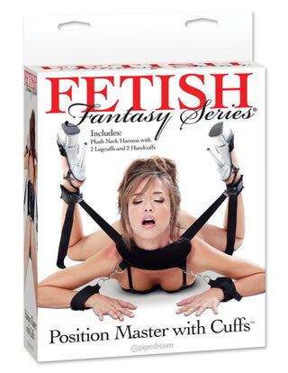 Pipedream - Fetish Fantasy Series  - Position Master With Cuffs - Black