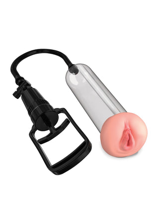Pipedream - Pump Worx  - Beginner's Pussy Pump - Clear/Light/Black