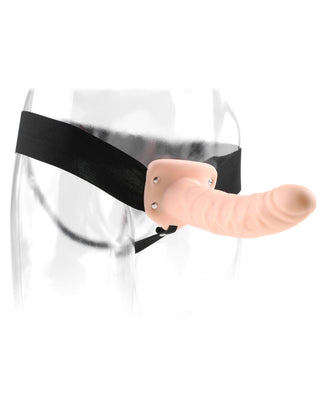 Pipedream - Fetish Fantasy Series - 8" Hollow Strap-On  - Light/Black