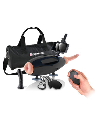 Pipedream - Fetish Fantasy Extreme - International Extreme Sex Machine - Black/Light