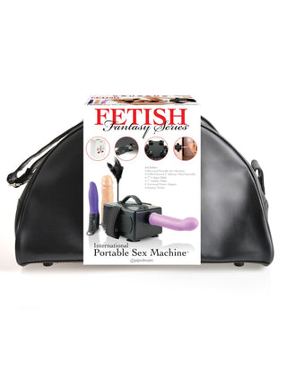 Pipedream - Fetish Fantasy Series  - Portable Sex Machine - Black/Light/Purple