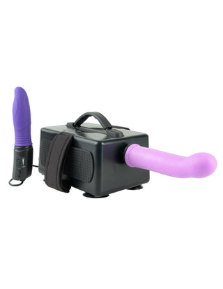 Pipedream - Fetish Fantasy Series  - Portable Sex Machine - Black/Light/Purple
