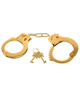 Pipedream - Fetish Fantasy Gold - Metal Cuffs  - Gold
