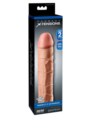 Pipedream - Fantasy X-tensions  - Perfect 2" Extension - Light