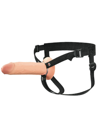 Pipedream - Fantasy X-tensions Elite - 8" Silicone Hollow Strap-on - Dual Density  - Light