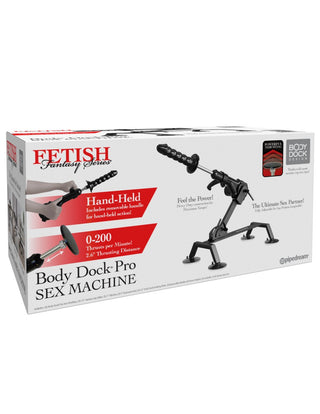 Pipedream - Fetish Fantasy Series  - Body Dock Sex Machine - Black