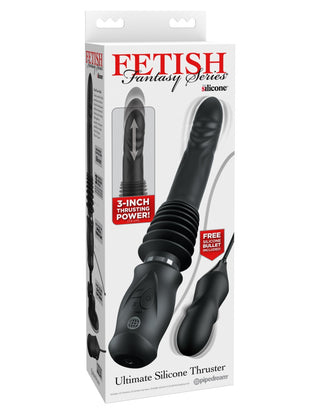 Pipedream - Fetish Fantasy Series  - Ultimate Silicone Thruster - Black