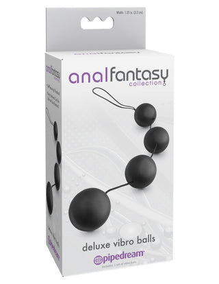 Pipedream - Anal Fantasy Collection - Deluxe Vibro Balls  - Black