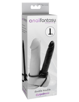 Pipedream - Anal Fantasy Collection - Double Trouble  - Black