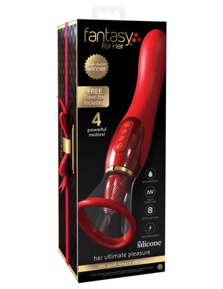 Pipedream - Fantasy For Her - Her Ultimate Pleasure Holiday Version  - Red