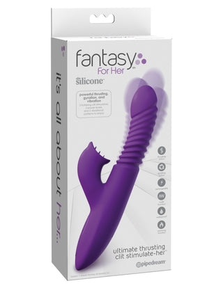 Pipedream - Fantasy For Her - Ultimate Thrusting Clit Stimulate-Her  - Purple
