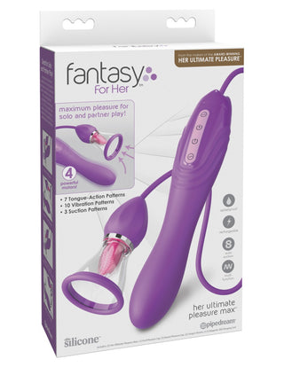 Pipedream - Fantasy For Her - Her Ultimate Pleasure Max  - Purple