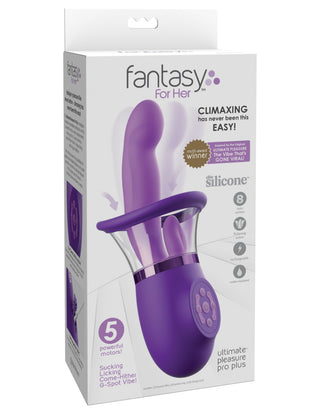 Pipedream - Fantasy For Her  - Ultimate Pleasure Pro Plus - Purple