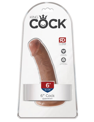 Pipedream - King Cock - 6" Cock  - Tan