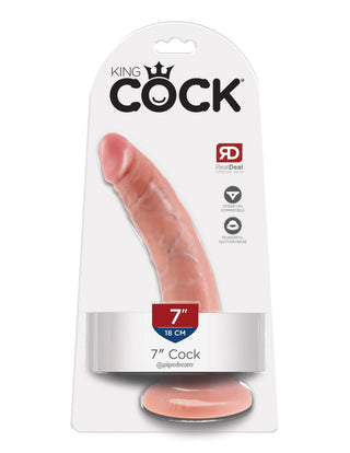 Pipedream - King Cock - 7" Cock  - Light