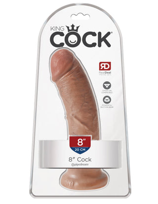 Pipedream - King Cock - 8" Cock  - Tan