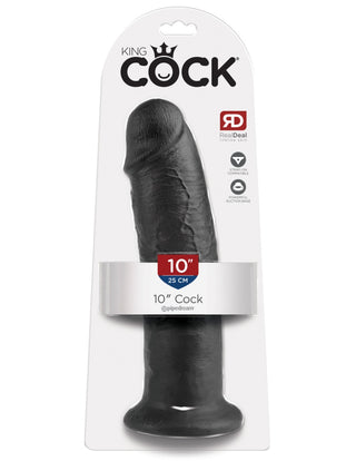 Pipedream - King Cock - 10" Cock  - Black