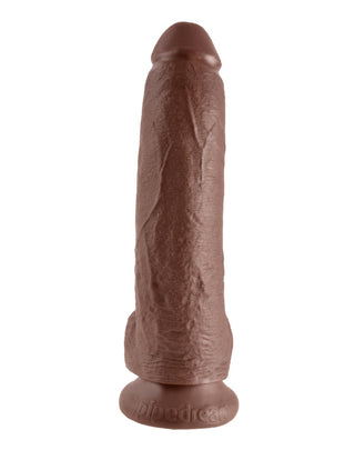 Pipedream - King Cock - 9" Cock with Balls  - Brown