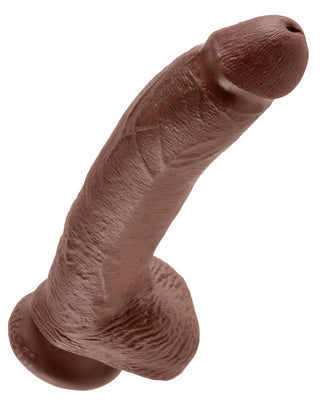 Pipedream - King Cock - 9" Cock with Balls  - Brown