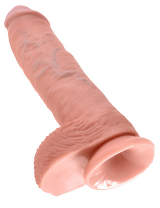 Pipedream - King Cock - 10" Cock with Balls  - Light