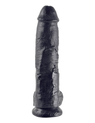 Pipedream - King Cock - 10" Cock with Balls  - Black