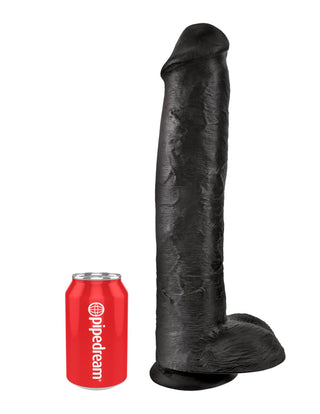 Pipedream - King Cock - 15" Cock with Balls  - Black
