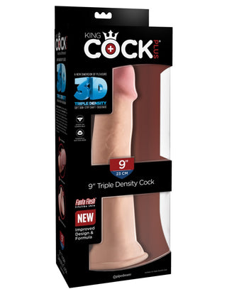 Pipedream - King Cock Plus  - 9" Triple Density Cock - Light