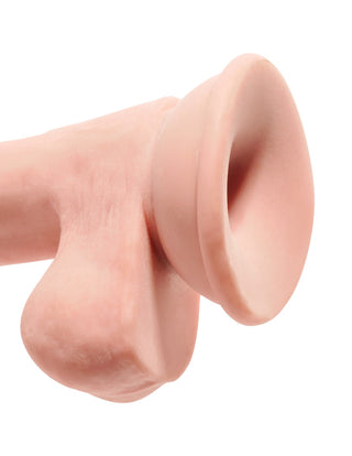 Pipedream - King Cock Plus  - 6.5" Triple Density Cock with Balls - Light