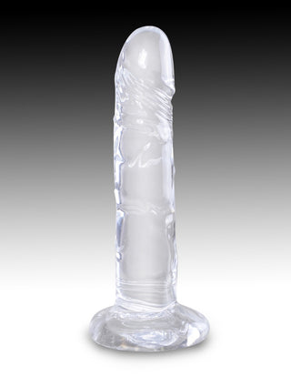 Pipedream - King Cock Clear - 6"  - Clear