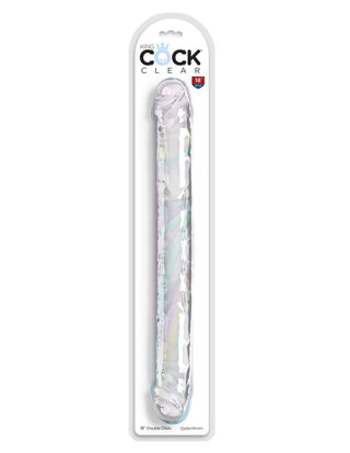 Pipedream - King Cock Clear - 18" Double Dildo - Clear