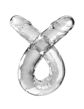 Pipedream - King Cock Clear - 18" Double Dildo - Clear