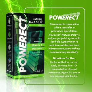 Powerect Natural Delay Gel / Serum