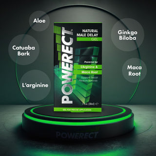 Powerect Natural Delay Gel / Serum