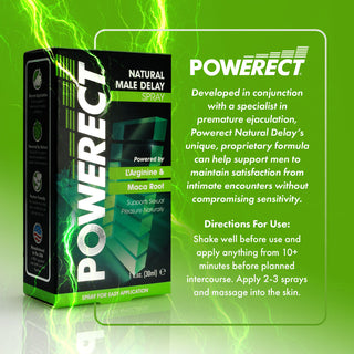 Powerect Natural Delay Spray (fragrance free)