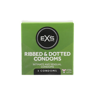 Preservativi Stimolanti EXS Ribbed & Dotted