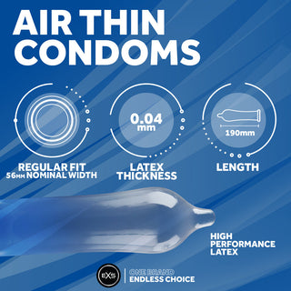 Preservativi Ultra Sottili Exs Air Thin