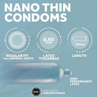 Preservativi Ultra Sottili Exs Nano Thin