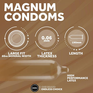 Preservativi XL EXS Magnum