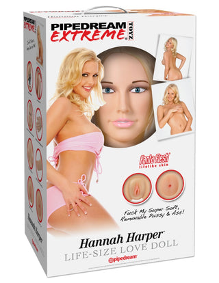Pipedream - PDX Extreme - Dollz Hannah Harper Life-Size Love Doll  - Light