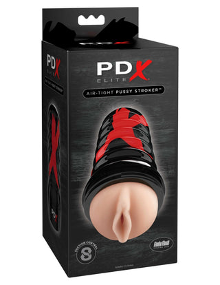 Pipedream - PDX Elite - Air Tight Pussy Stroker  - Light/Black