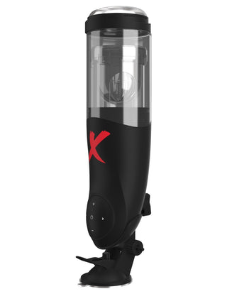 Pipedream - PDX Elite - Deluxe Mega-Bator  - Clear/Black